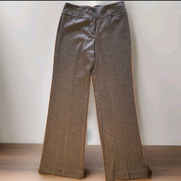 Nic & Zoe Wide Leg Trouser Pants Size 2 Colors Brown and Black - Picture 1 of 11